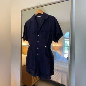 A.l.c. Penny Jumpsuit in Midnight Blue. Size 4.